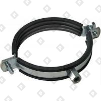 Хомут вентиляционный Ø150 мм с резиновым профилем и комби-гайкой М8/М10 - №1